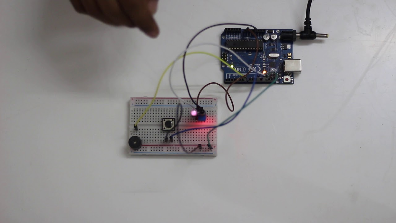 Design OR Gate using combination of IR sensor and a Pushbutton - YouTube