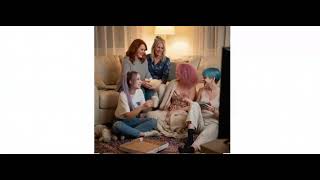 🔥💋 Kiss of Many Styles: Five Women of Different Ages Share a Relaxed Moment