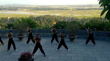 Bài đồng diễn số 1 của CLB Côn Nhị Khúc HVCSND.