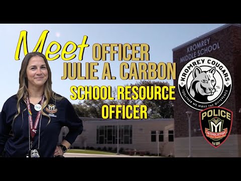 Meet KMS School Resource Officer    Officer Julie A  Carbon 1