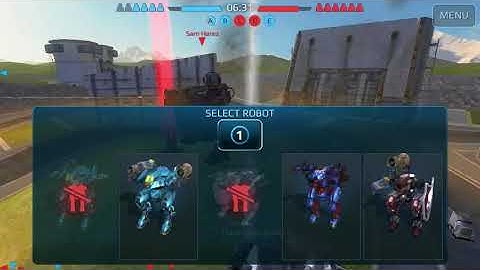War robots new Storm weapon and Hover Robot Test