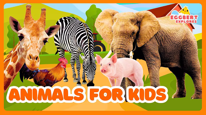 Animals for Kids – Learn Jungle, Farm, Ocean & Safari Animal Noises!