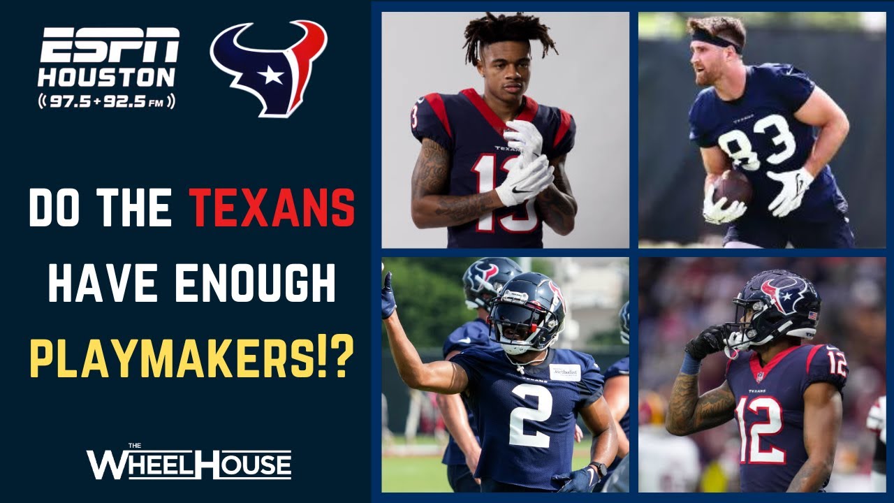 Houston Texans Training Camp Preview: Which Pass Catchers Can Houston Count  on!? 