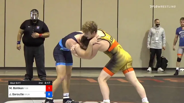 70 Kg Consolation Mitchell Bohlken Tiger Style Wre...