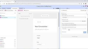 Demo: Prefilled Forms (internal use / default values)