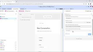 Demo: Prefilled Forms (internal use / default values)