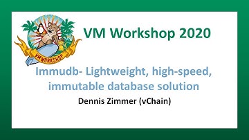 Immudb   lightweight, high speed, immutable database solution