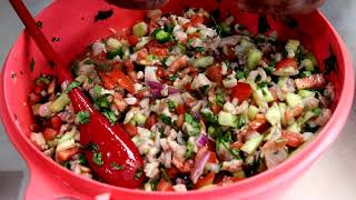 como hacer un buen ceviche de pescado a mi estilo Mexicano