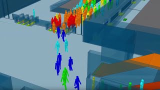 Oasys Software - MassMotion, The World's Most Advanced Crowd Simulation Software screenshot 4