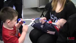 630 CHED - Paramedics reunite with a boy they saved