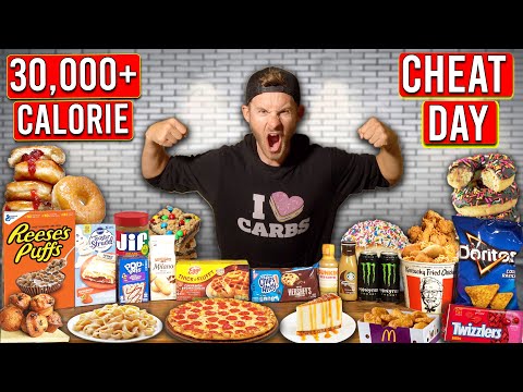 Eating The 30 UNHEALTHIEST Foods In The World In 24 Hours!