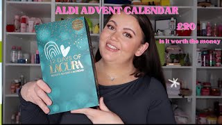 ALDI ADVENT CALENDAR! Is it worth the money UNBOXING 