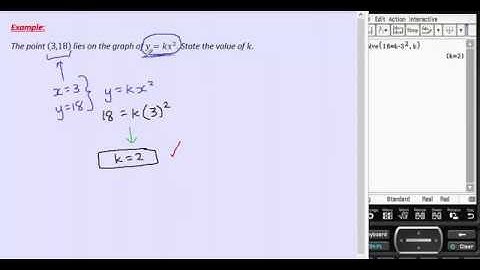 VCE Further Maths - Module 4 Graphs & Relations - 9b - Find rule given relationship and point