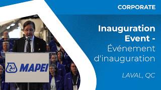 Inauguration Event   Événement dinauguration (Laval, QC)
