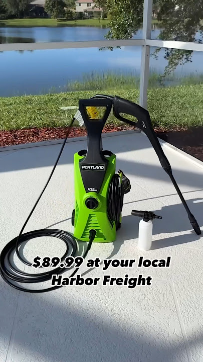 Portland 1750 PSI 1.3 GPM Electric Pressure Washer | Harbor Freight