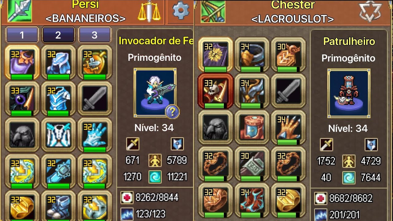 Invocador vs Ranger (Chester) - pvp - Warspear 🗿