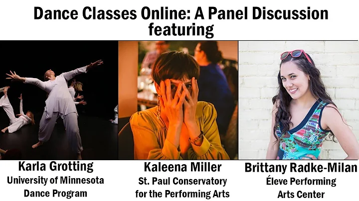 Dance Class Online: A Panel Discussion