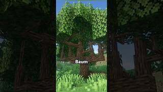 Extrem realistische Bäume in Minecraft… #minecraft #minecraftmods #minecraftdeutsch