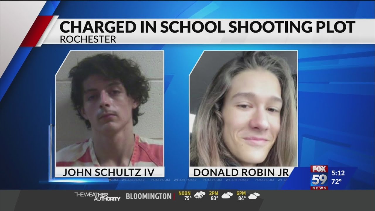 2 Rochester teens charged in school shooting plot - YouTube