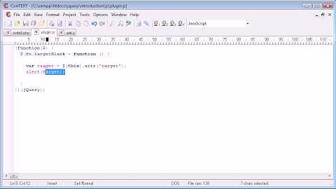 jQuery Tutorial - 119 - Creating a basic plugin
