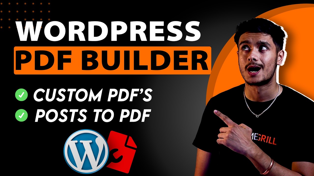 How to turn Posts to Custom PDF's in WordPress? | PDFDraft Plugin - YouTube