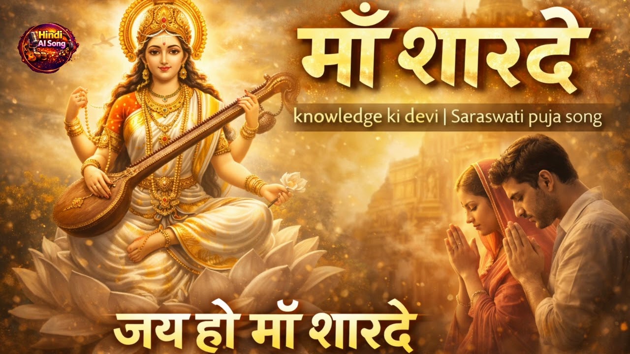 माँ शारदे | Saraswati Puja Special Song 2026 | जय हो माँ शारदे | Vidya Bhakti Geet