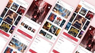 Movie Ticket Booking App Design | Adobe XD screenshot 5