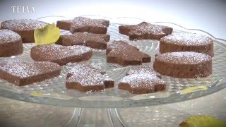 Polvorones con crema de avellanas