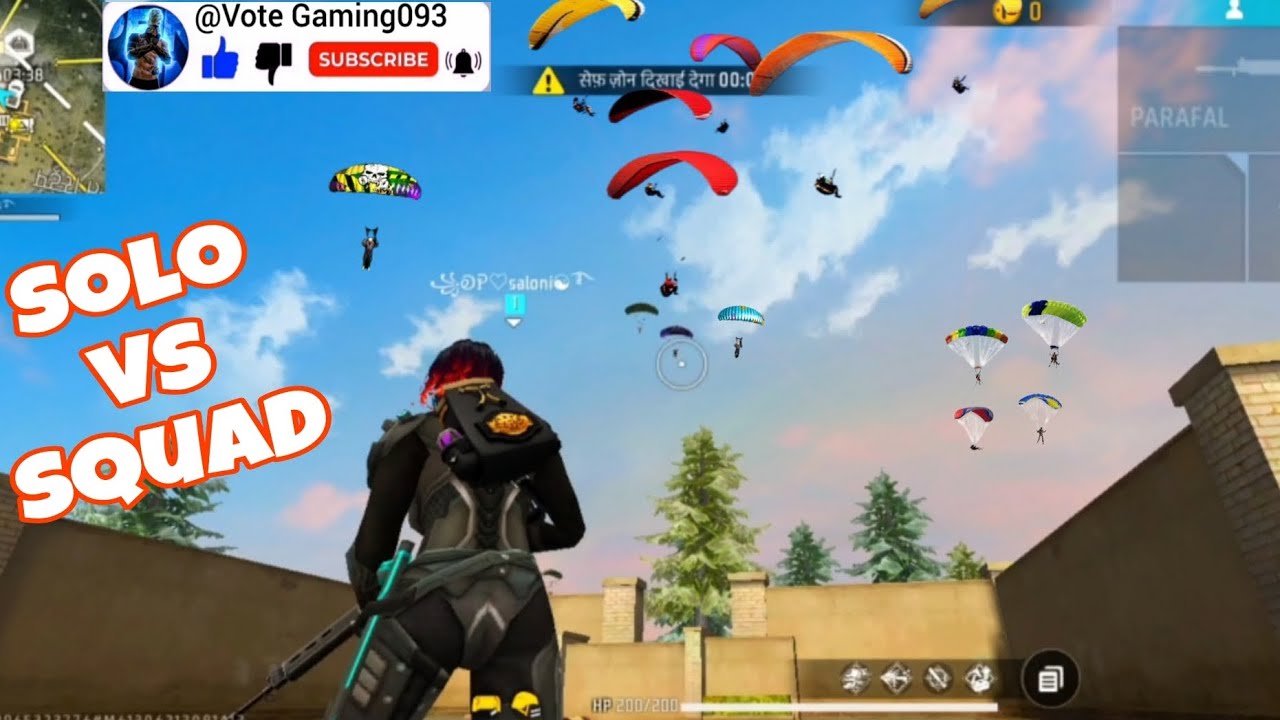 solo vs squad 💀 99%headshot rate ⚡ । free fire full gameplay intel i5🖥️ ...