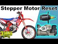Poor running beta 4 stroke motorcycle  stepper motor reset  stepper motor adaptation procedure