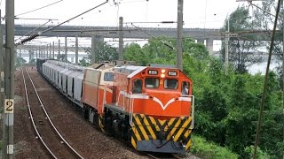 2015/07/11-貨物列車7502次,談文南號誌站通過.