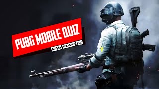 EASY PUBG MOBILE QUIZ | UC | ROYALE PASS screenshot 2