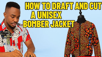 Hoe je een perfect unisex bomberjack ontwerpt en knipt | Mr Redefined Clothing #bomberjacket #diy...