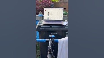 When it’s too hot to cycle indoors… Zwift on a Bin #Shorts #Zwifter #zwift