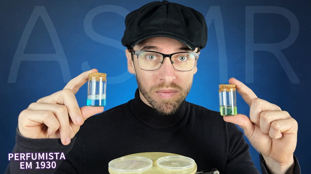 ASMR: Francês fazendo perfume em 1930