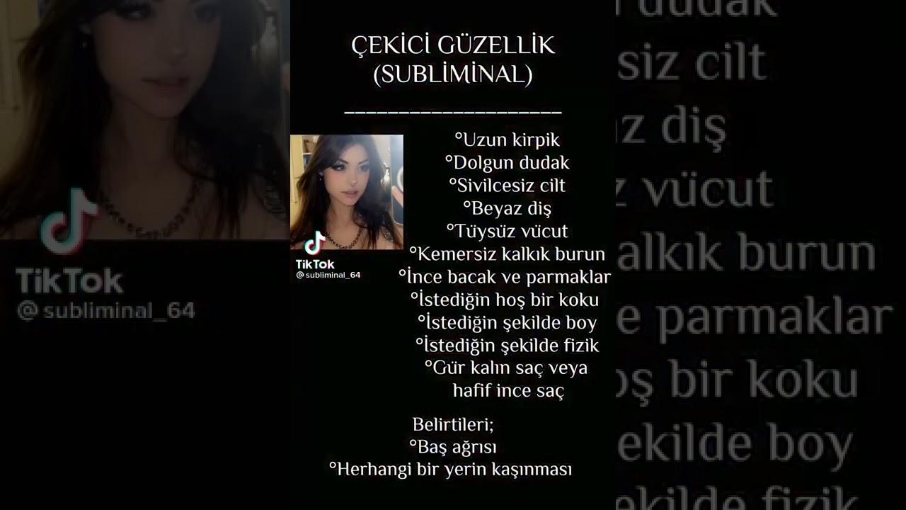 CEKICI GUZELLIK SUBLIMINAL 