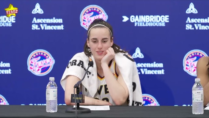 Caitlin Clark, Kelsey Mitchell talk to media after Fever unable to overcome questionable officiating - YouTube