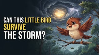 The Little Bird and the Storm 🐦⛈️ | A Powerful Motivational Story About Courage