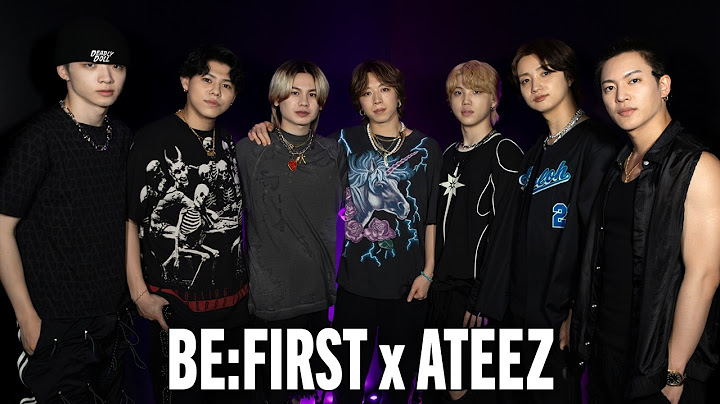 BE:FIRST on Their Collab "Hush-Hush" with ATEEZ