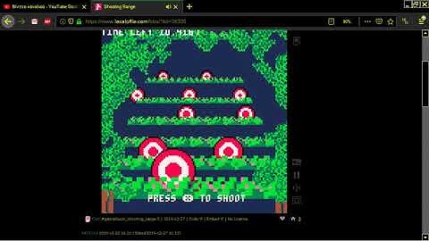 SHOOTING RANGE PICO 8 Fantasy Virtual Console Lexaloffle Games www lexaloffle com