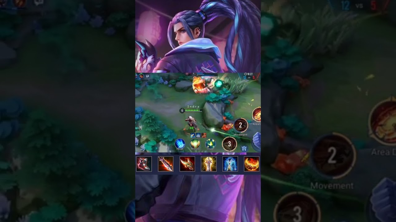 Hayate SS tier hero Clash of Titans Aov and rov 