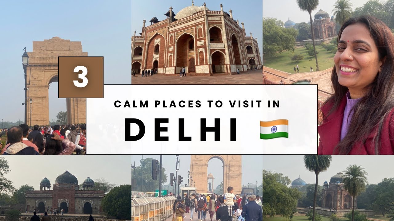 Delhi Beyond Noise | A Calm Day at Humayun’s Tomb, Lodhi Garden & India Gate