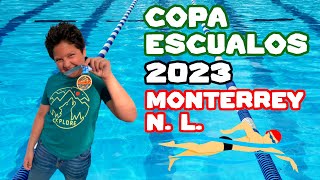 Competencia de NATACION COPA ESCUALOS 2023 Monterrey N. L. Mexico - Esteban Raptor