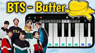 BTS butter on piano l  Butter song l Walk band app l The Adarsh l #viraltutorial l BTS  (방탄소년단) screenshot 3