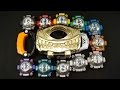 仮面ライダーゴースト 金色塗装！DXゴーストドライバーde 全キラキラメッキver Kamen Rider Ghost All Kirakira plated Ghost Icon