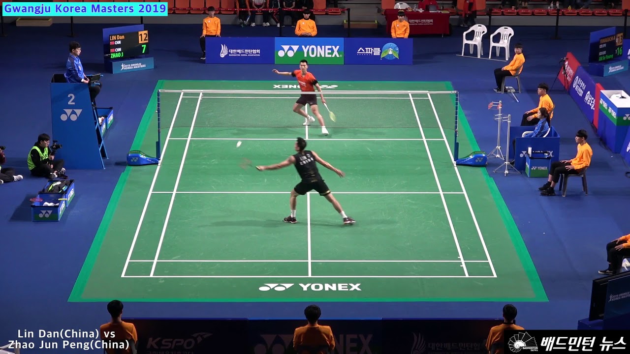 SF/MS   Lin Dan(China) vs Zhao Jun Peng(China) - Gwangju Korea Masters 2019