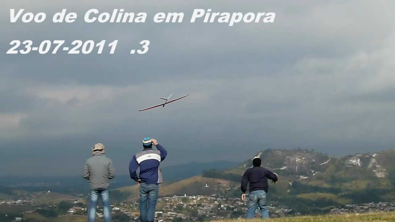 Passer Glider Slope Soaring in Pirapora, BR, 23072011 YouTube