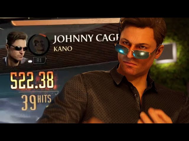 Mortal Kombat 1: Johnny Cage New Activated Hype Meter Gameplay