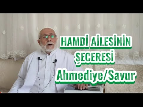 Hamidi Ailesinin Şeceresi |                Şeyh Kemal HAMİDİ