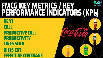 FMCG Key Performance Indicators (KPIs) | Beat, Call, Lines Sold, Bill Cuts, Effective Coverage (ECO)